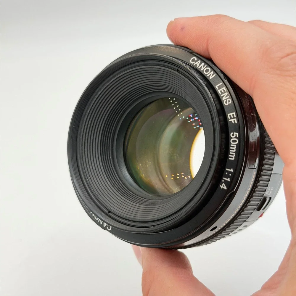 Canon EF 50mm f/1.4 USM Standard Prime Lens for EOS DSLR Cameras Made in Japan